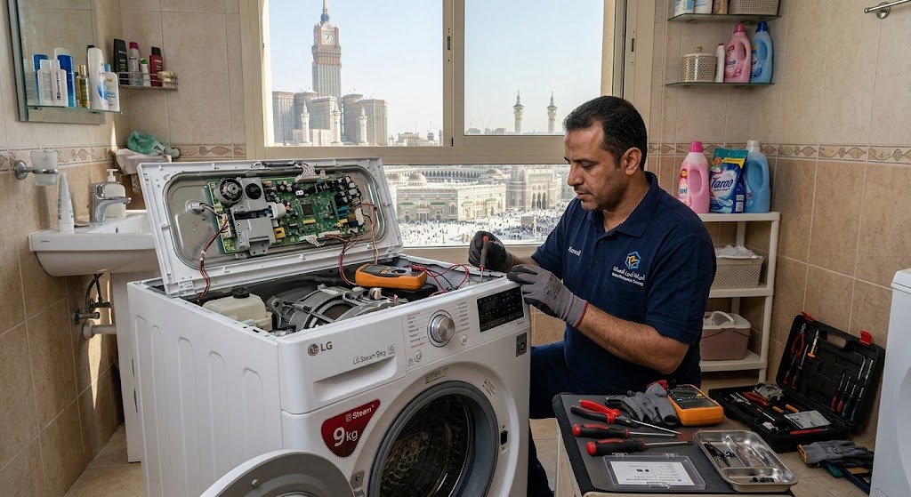 صيانة غسالات العزيزية بمكة