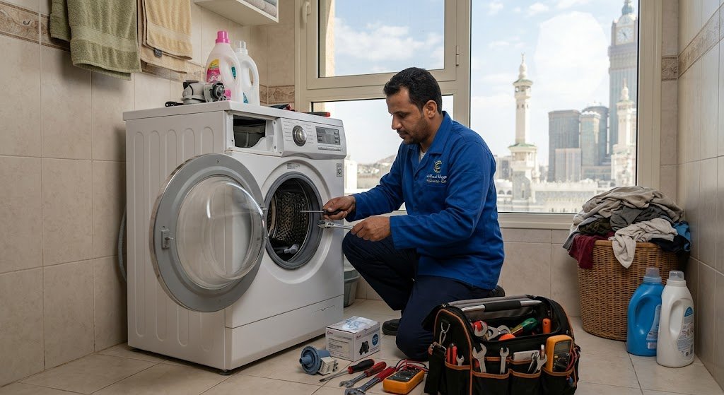 خدماتنا صيانة غسالات مكة