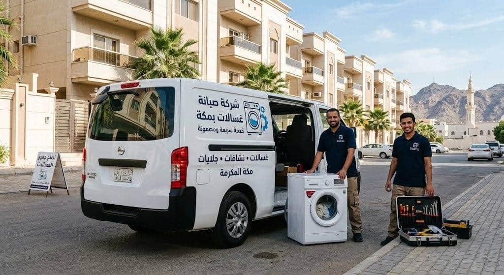 شركة صيانة غسالات مكة شركة أمين