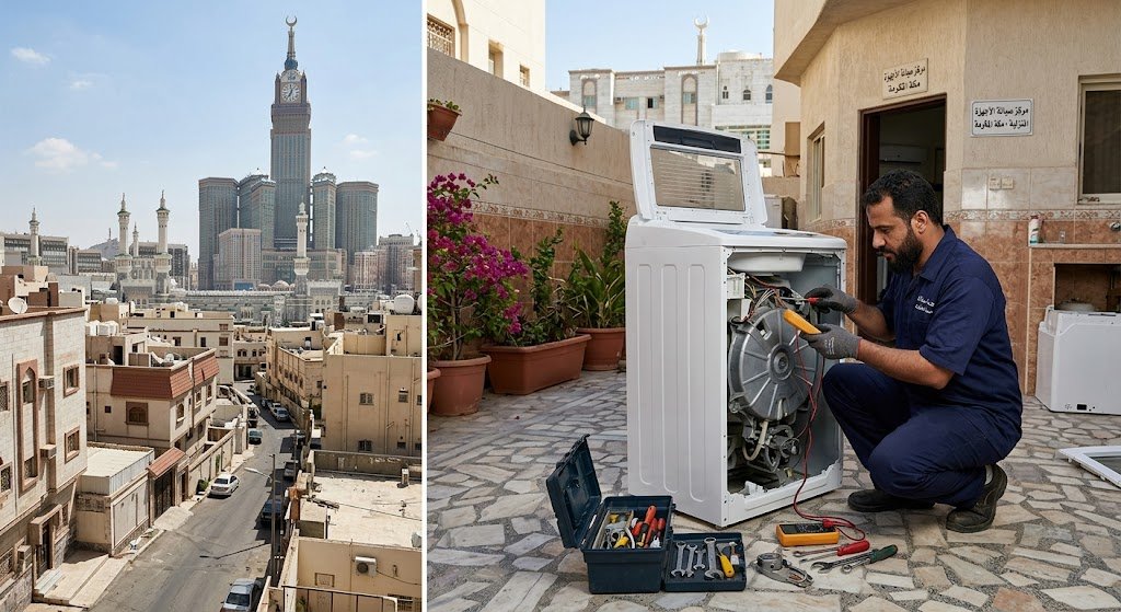 تصليح غسالات بالمنزل مكة