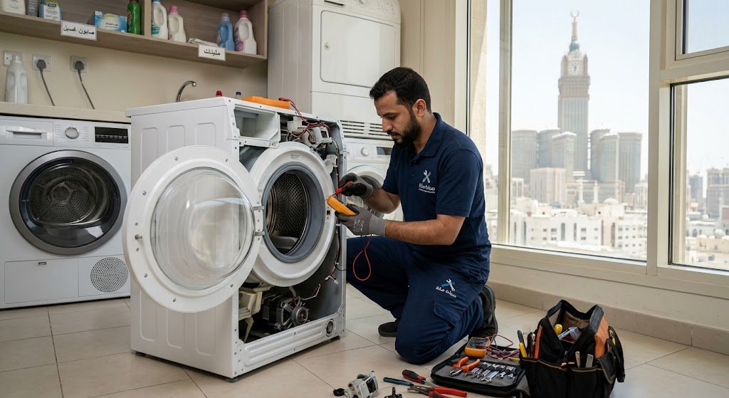 مهندس صيانة غسالات بمكة