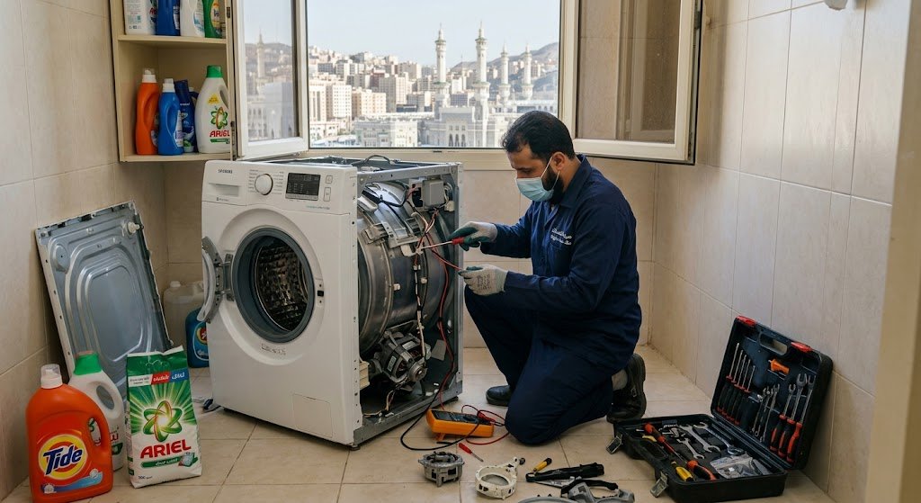 فني صيانة غسالات بمكة