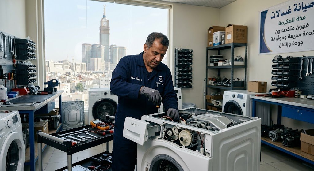 رقم صيانة غسالات بمكة